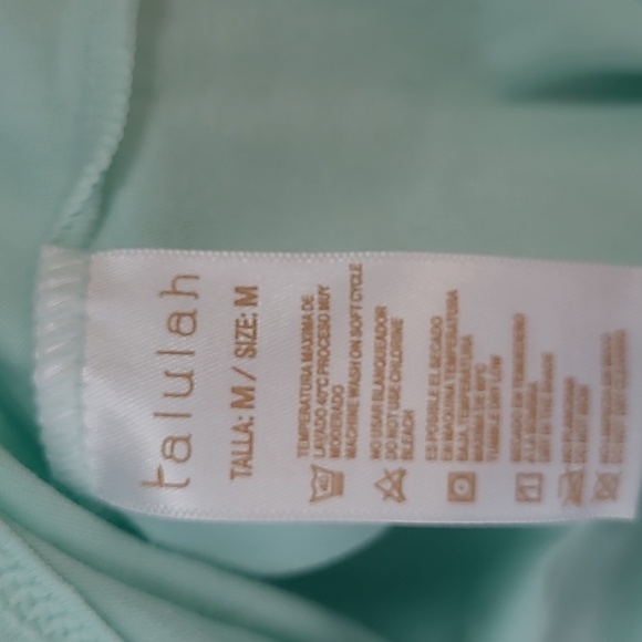 Talulah Menta Claro Pajama Set Capri Size M - Picture 5 of 10